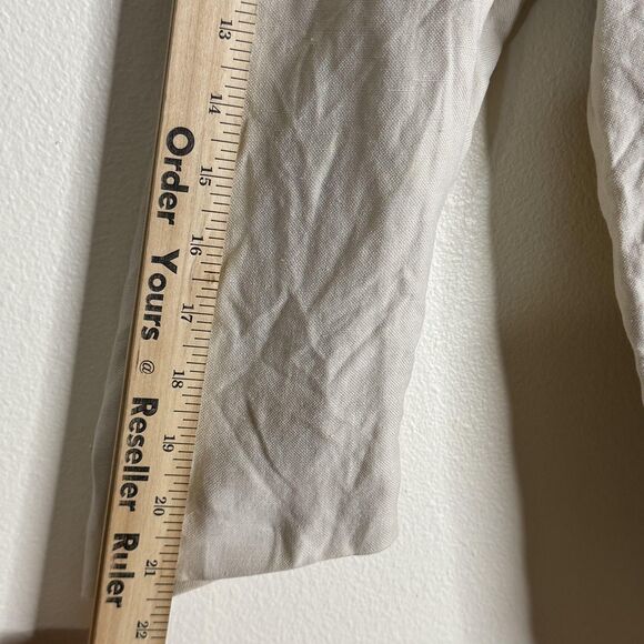 Tommy Bahama Blazer Mens Small Beige Linen Silk Blend Unstructured Casual Jacket - Picture 7 of 10